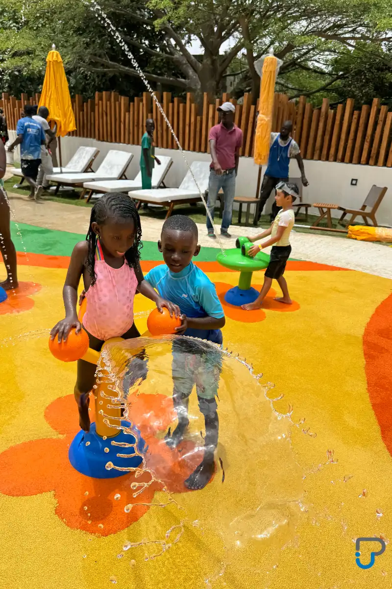 Splashpad Queen Africa
